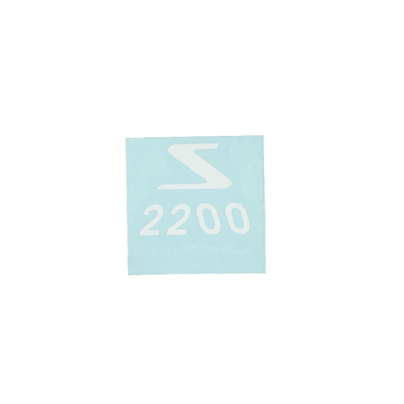 Luftfilter Aufkleber SoleX 2200