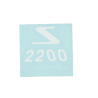 Air filter sticker SoleX 2200