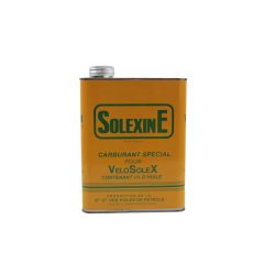 Gelbe Solexine-Kraftstoffdose