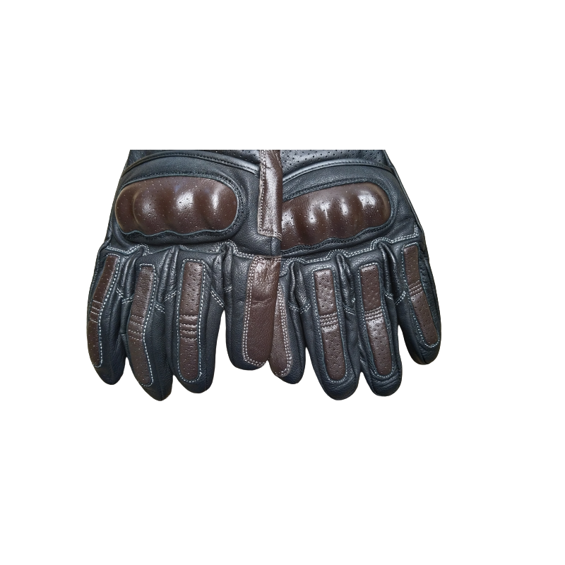Vintage Handschuhe Schwarz/Braun