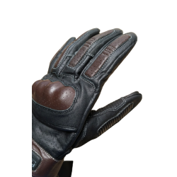 Vintage Gloves Black/Brown