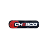 Adhesivo rectangular negro Chebco