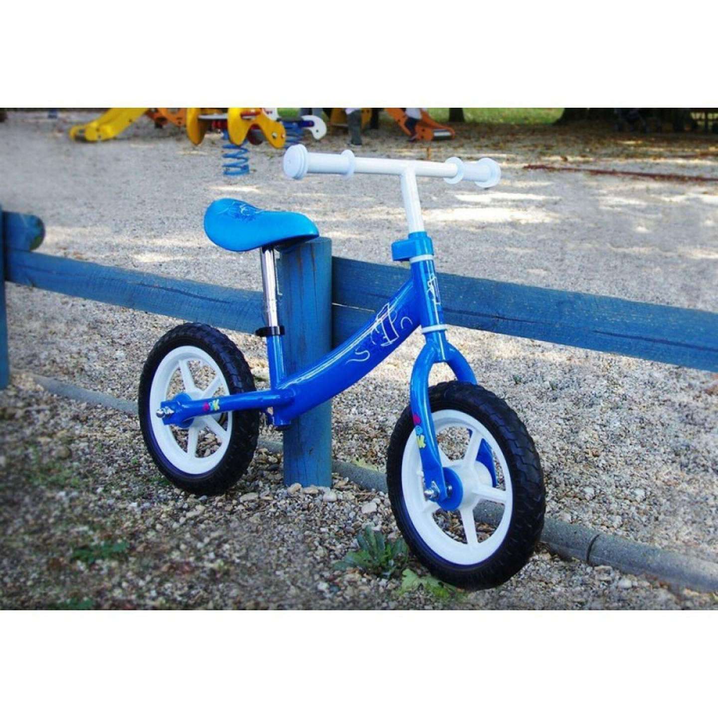 Draisienne Enfant Disney - Reine des Neiges - Roues 12 - Age 2 à 4 ans - Bleu et Turquoise - Produit HUFFY pas cher