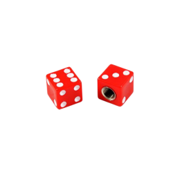 Red “dice” valve tips