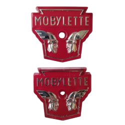 Logo Monogrammes Têtes Gaulois mobylette