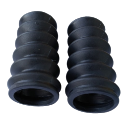 Paire De Soufflets De Fourche Moto 28/30 Mm - Longueur 180 Mm, Neuf, Fabrication Française