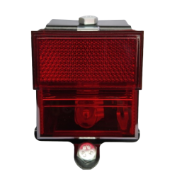 Complete rear red light 5000