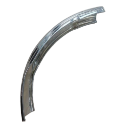 Polished stainless steel front cycle mudguard Solex 3800