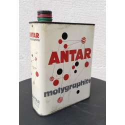 ANTAR White oil can -...