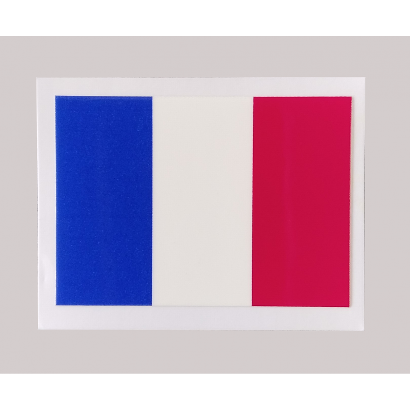 Pegatina clásica bandera de Francia