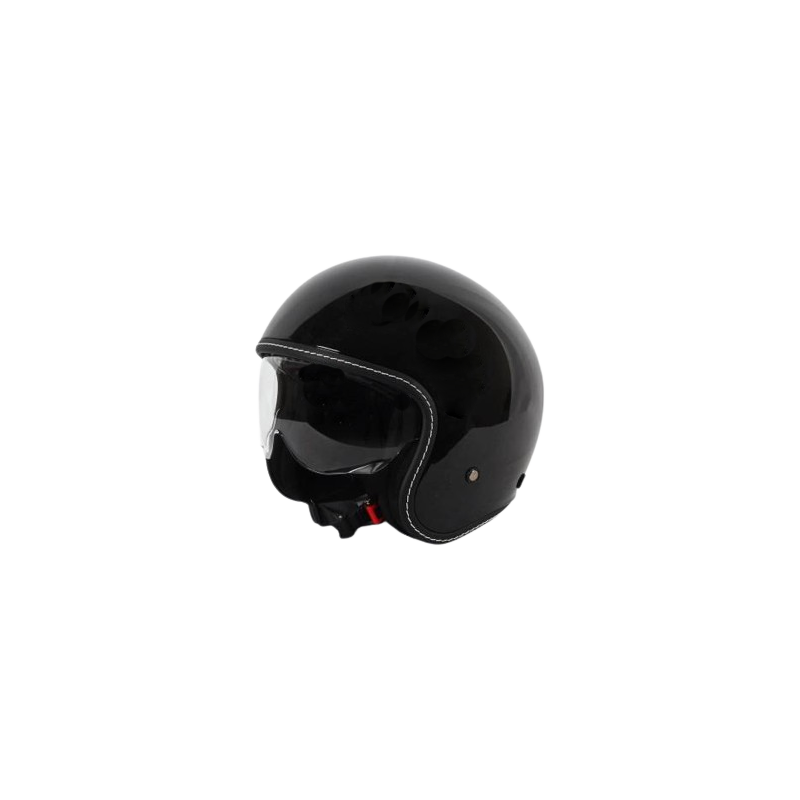 Approved Gloss Black Helmet