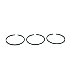 Lot De 3 Segments De Piston 39.5 Mm Pour Solex 2200 3800 5000 - En Fonte - Pièce Cyclomoteur Vintage Pièce Détachée Cyclomoteur Vintage