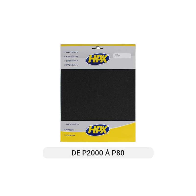 Schleifpapier Körnung P2000 – 5 Bogen, 21x11 Cm, Nass & Trocken Verwendbar