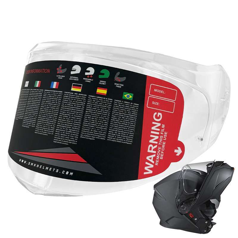 SMK Gullwing Farbloses Visier