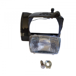 Cache Pour Machine à Lumière Solex - Noir - Compatible Vélosolex 3300, 3800, 4600, 5000